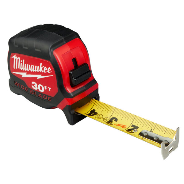 MILWAUKEE 48-22-0230 30' Wide Blade Tape Measure - Image 2