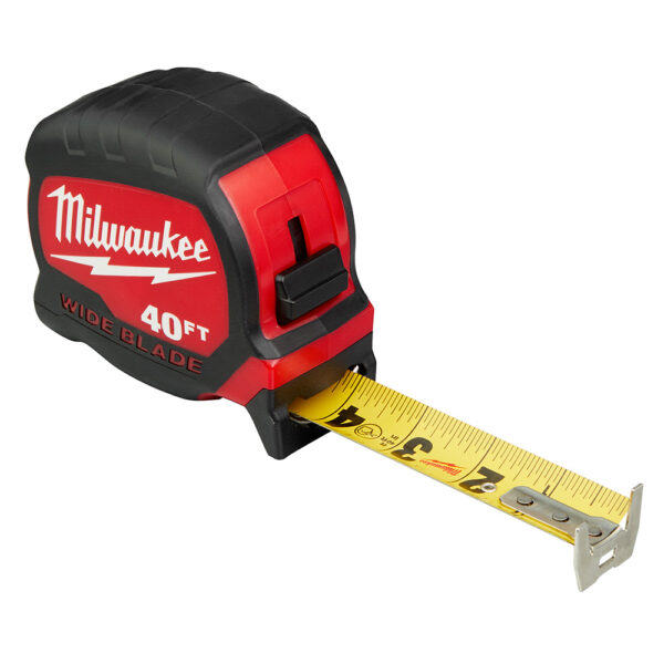 MILWAUKEE 48-22-0240 40' Wide Blade Tape Measure - Image 2