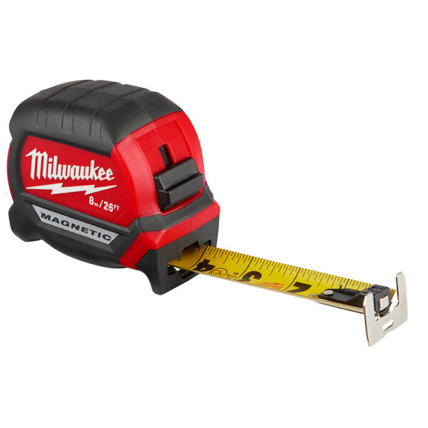 MILWAUKEE 48-22-0326 8m/26' Compact Magnetic Tape Measure