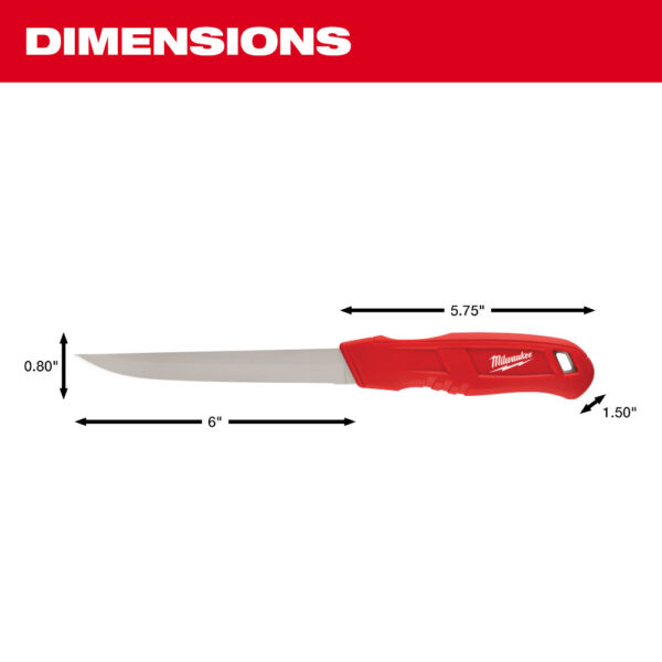 MILWAUKEE 48-22-1921 Smooth Blade Insulation Knife - Image 2