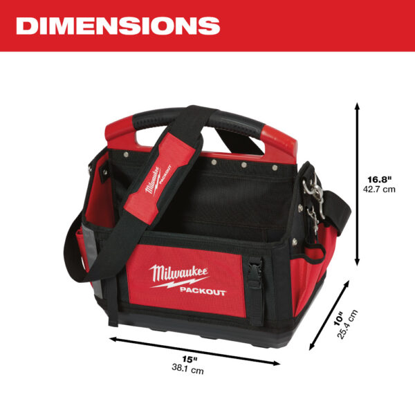 MILWAUKEE 48-22-8315 PACKOUT 15" Tote - Image 2