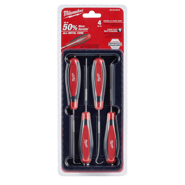 MILWAUKEE 48-22-9215 4 PC Hook and Pick Set