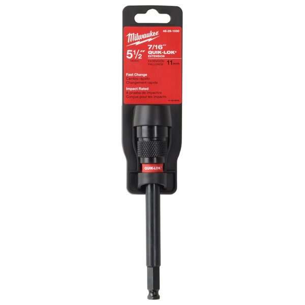 MILWAUKEE 48-28-1030 7/16" x 5-1/2" Quick Lock Extension - Image 2