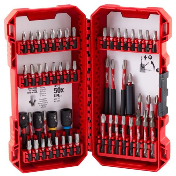 MILWAUKEE 48-32-4010 Shockwave Impact Duty Driver Bit Set 54pcs