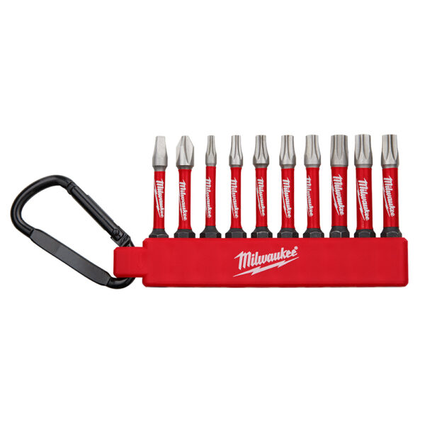 MILWAUKEE 48-32-4093 Carabiner Shockwave 10pc TORX Set