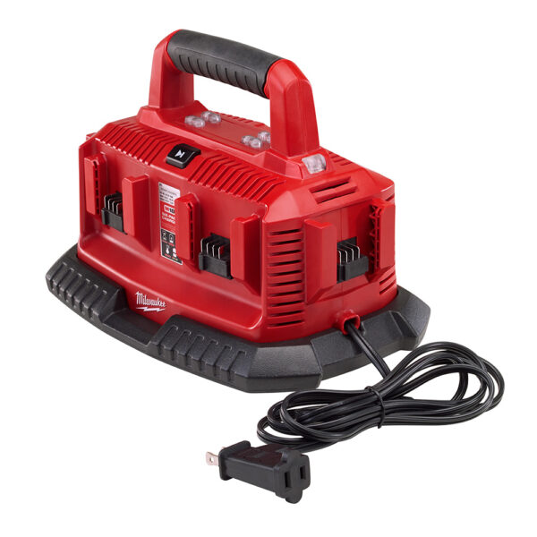 MILWAUKEE 48-59-1806 M18 6 Bay Charger - Image 2