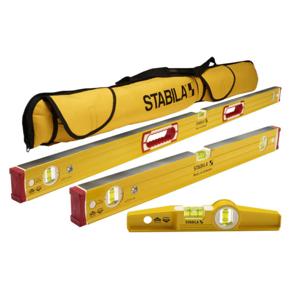 STABILA 48296  96K - Mason 3Pc Level Set