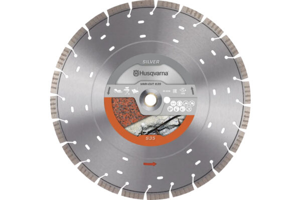 HUSQVARNA 534972030 Diamond Blade 16" Silver S35