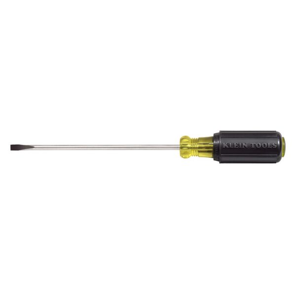 KLEIN 601-6 - 3/16-Inch Cabinet Tip flat/slotted Screwdriver 6-Inch