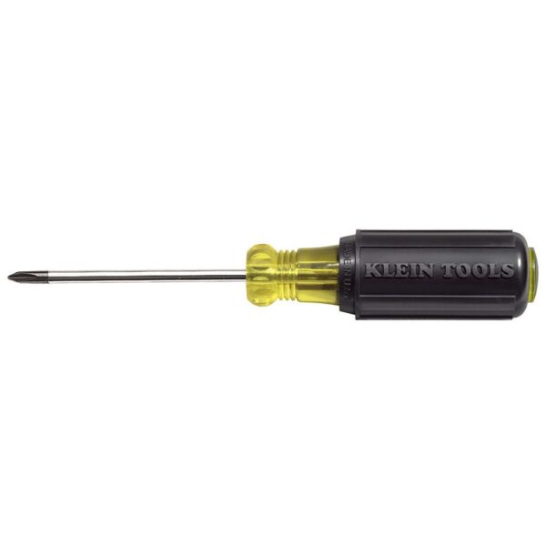 KLEIN 603-3 #1 Phillips Screwdriver 3-Inch Round Shank