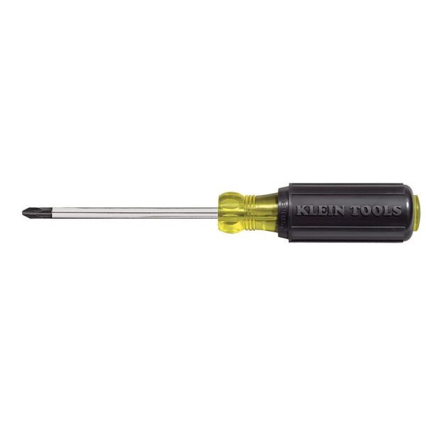 KLEIN 603-4 #2 Phillips Screwdriver 4" Round Shank