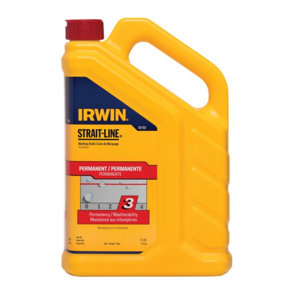 IRWIN 65102 5lb. Chalk Refill Red 1525179