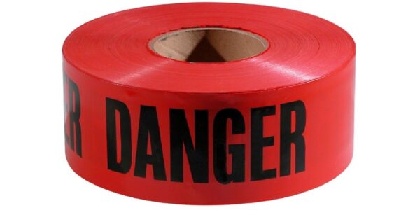 EMPIRE 77-1004 1000' Red Danger Barricade Tape