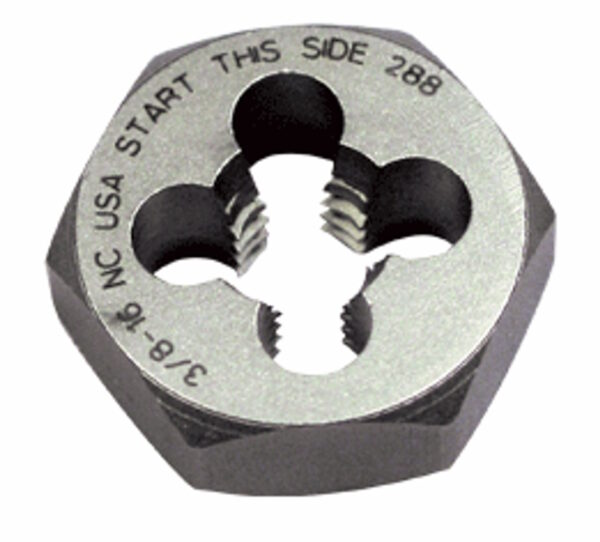 NORSEMAN 86330 1" x 8 TPI Hex Die for Tapping