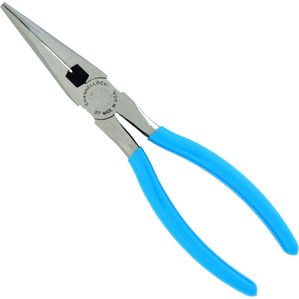 CHANNELLOCK 317 8" Long Nose Plier with Side Cutter