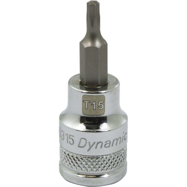 DYNAMIC TOOLS D006315 3/8" Drive Bit Socket 15 Torx - Image 2