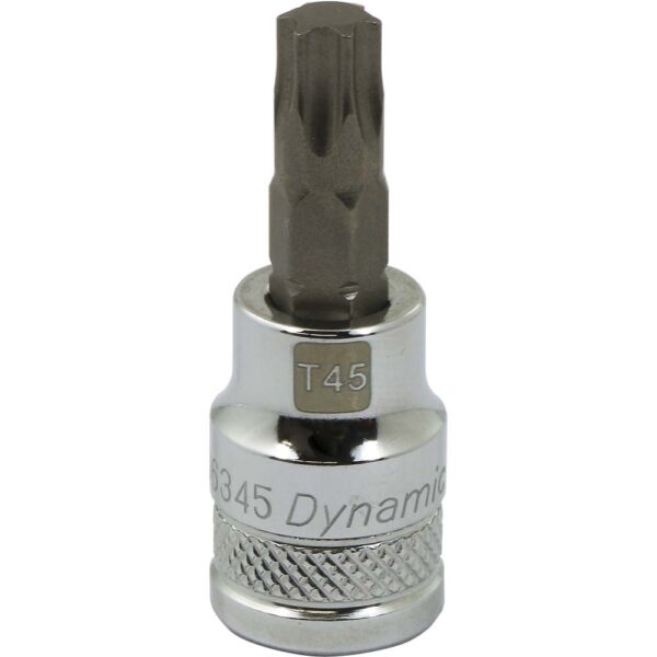 DYNAMIC TOOLS D006345 3/8" Drive Bit Socket 45 Torx