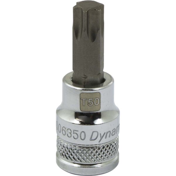 DYNAMIC TOOLS D006350 3/8" Drive Bit Socket 50 Torx