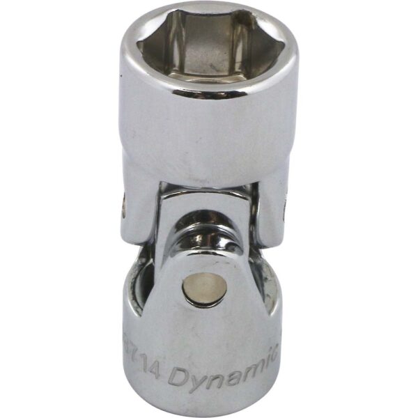 DYNAMIC TOOLS D008714 3/8" Drive 6Pt 14mm U-Joint Socket