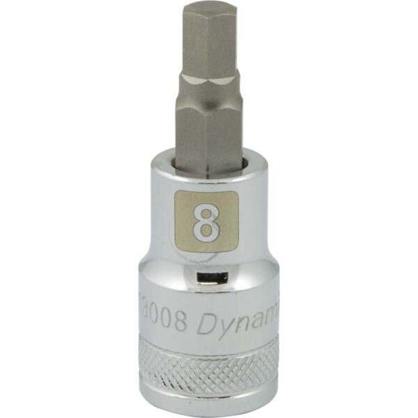 DYNAMIC TOOLS D013008 1/2" Drive 8mm Hex Bit Socket