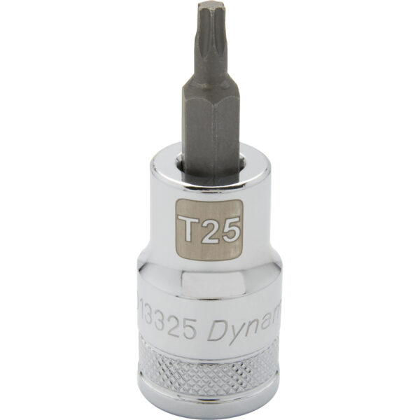 DYNAMIC TOOLS D013325 1/2" Drive Bit Socket 25 Torx