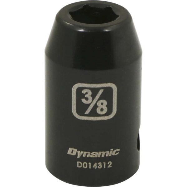 DYNAMIC TOOLS D014312 1/2" Drive 6Pt 3/8" Impact Socket