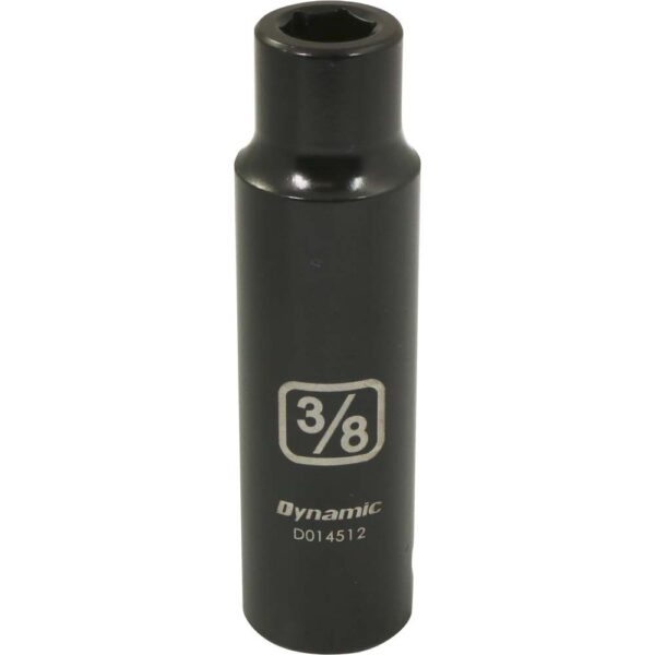 DYNAMIC TOOLS D014512 1/2" Drive 6Pt 3/8" Deep Impact Socket