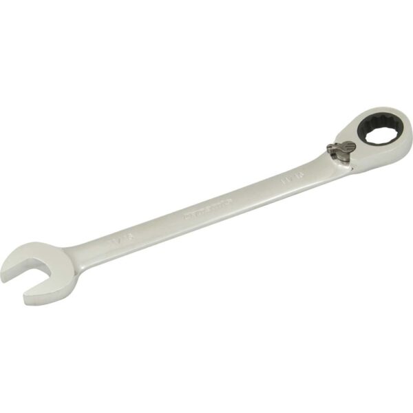 DYNAMIC TOOLS D076022 11/16" Reversible Combination Ratcheting Wrench