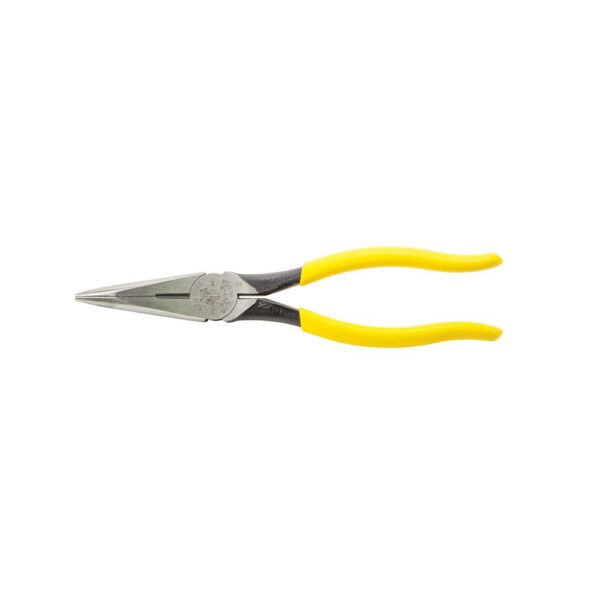 KLEIN D203-8 Pliers Long Nose Side-Cutters 8"