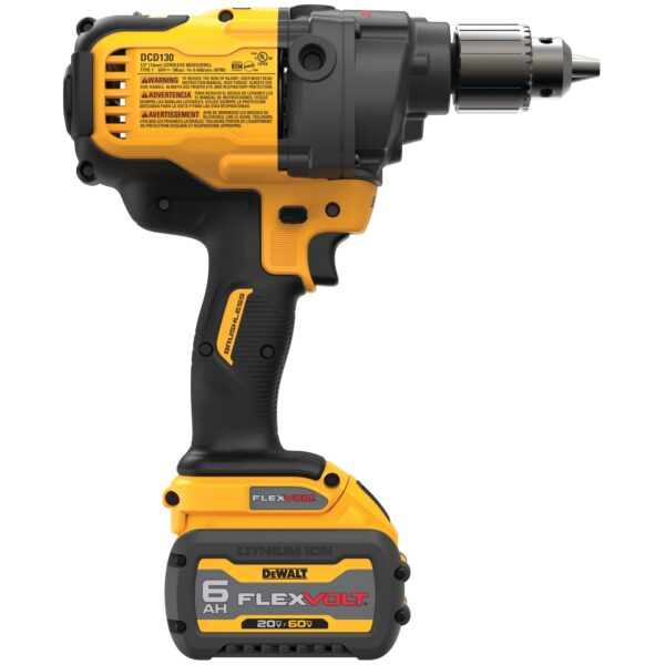 DEWALT DCD130T1 60V MAX* Mixer/Drill Kit with E-Clutch® System - Image 2