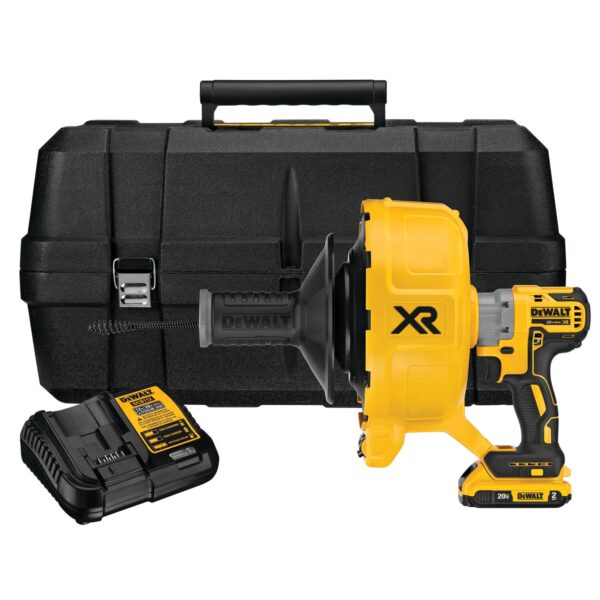 DEWALT DCD200D1 20V MAX XR Manual Drain Snake Kit