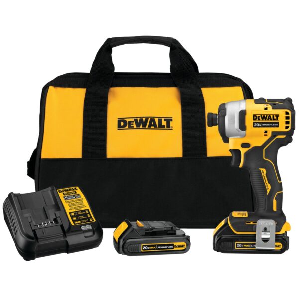 DEWALT DCF809C2 20V MAX ATOMIC 1/4" Impact Driver w/2 Batteries and Charger