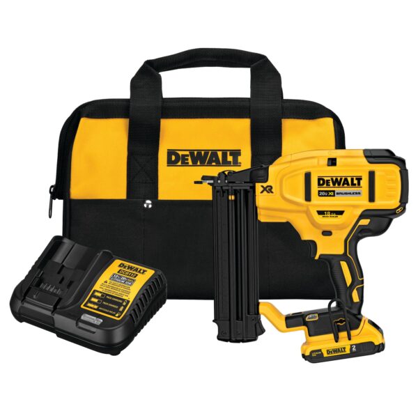 DEWALT DCN680D1 20V MAX 18GA Brad Nailer Kit w/1 - 2.0Ah Battery