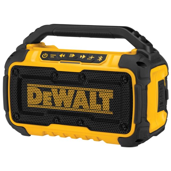 DEWALT DCR010 12V/20V MAX Jobsite Bluetooth Speaker Tool Only - Image 2