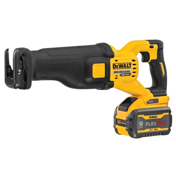 DEWALT DCS389X1 Flexvolt 60V Brushless Reciprocating Saw Kit w/1 Battery - Image 2