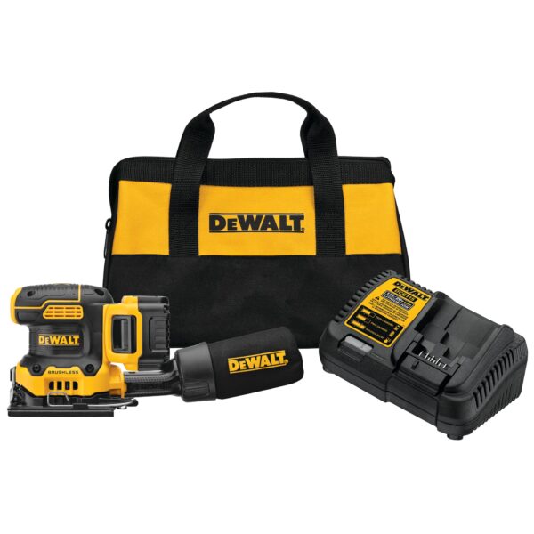 DEWALT DCW200PP1 20V MAX XR 1/4 Sheet Variable Speed Sander Kit w/1 - 5.0Ah Bat