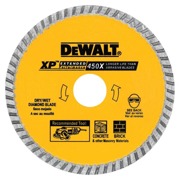 DEWALT DW4702 7" Dry Cut Diamond Wheel