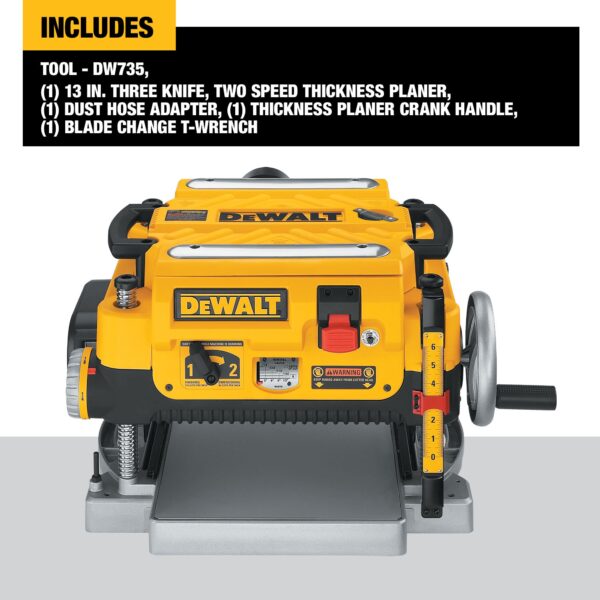 DEWALT DW735 13" Thickness Planer