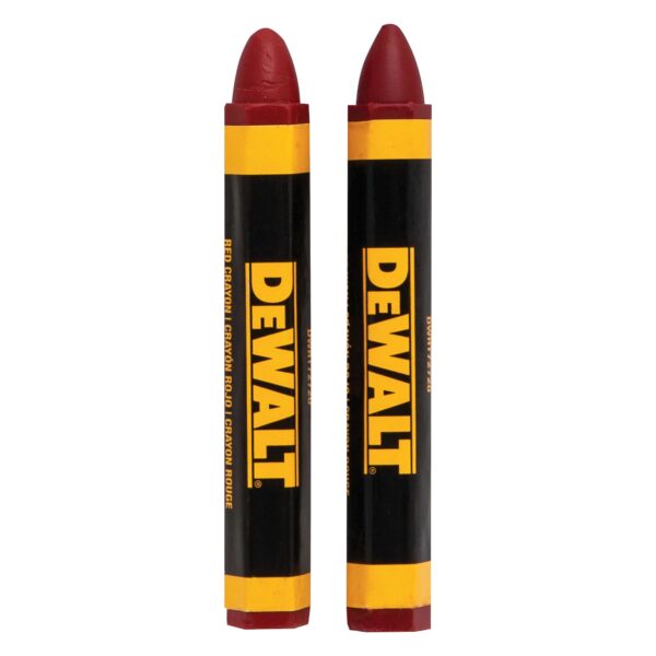 DEWALT DWHT72720 2Pk Red Crayon