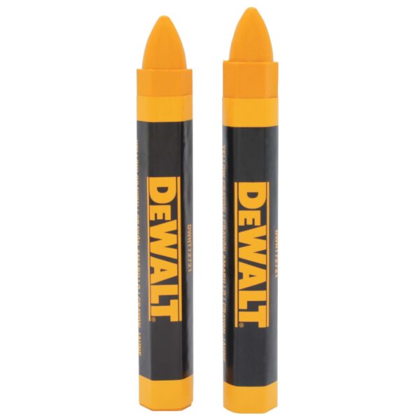 DEWALT DWHT72721 2Pk Yellow Crayon