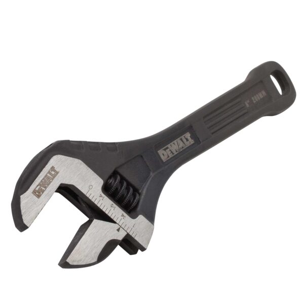 DEWALT DWHT80267 8" All-Steel Adjustable Wrench