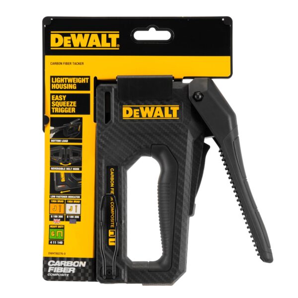 DEWALT DWHT80276 Carbon Fiber Composite Tacker