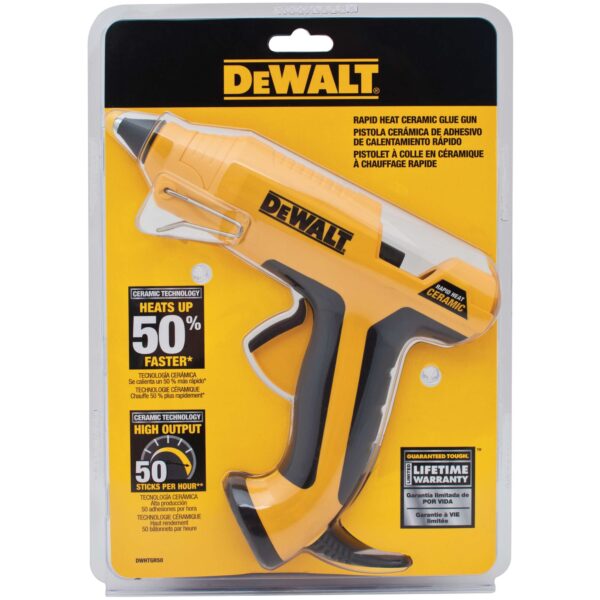 DEWALT DWHTGR50 Rapid Heat Ceramic Glue Gun