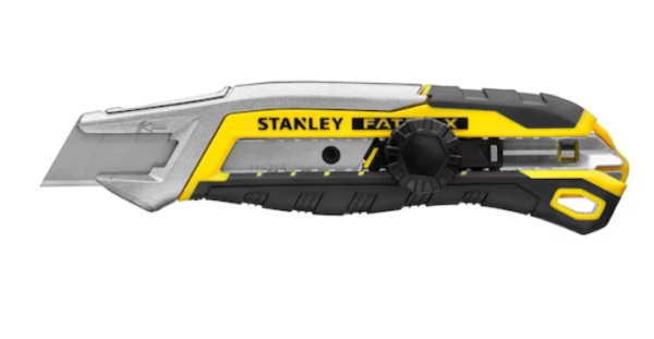 STANLEY FMHT10592-0 FATMAX Easy Snap-Off Utility Knife 18mm w/ Wheel Lock