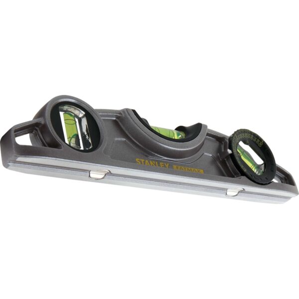 STANLEY FMHT43610 Fatmax Torpedo Level 9" Magnetic w/ Rotating Vial - Image 2