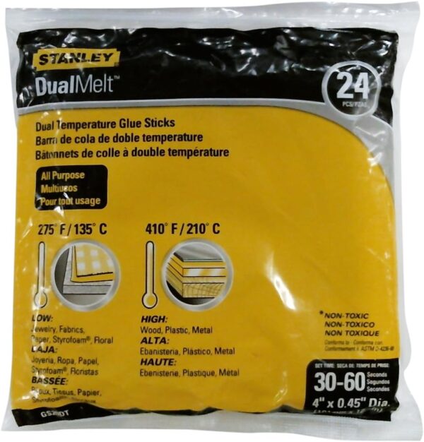 STANLEY GS20DT Glue Stick 4" Dual Temperature 24PK