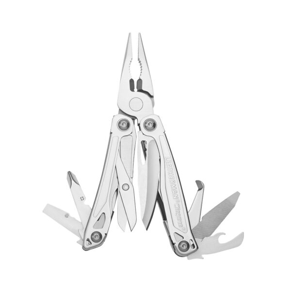 LEATHERMAN 832523 Wingman MultiTool 14 Function w/Large Scissors Stainless Steel