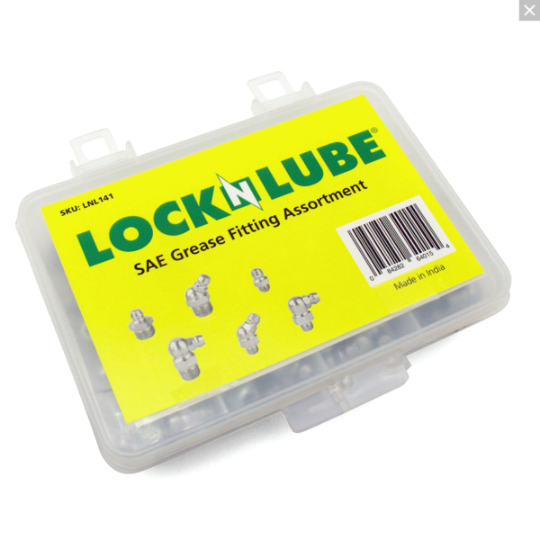 LOCK-N-LUBE LNL141 Grease Fittings 80pc Set - SAE