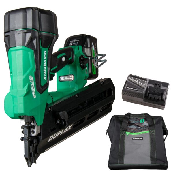 METABOHTP NR3675DDM 36V MV cordless duplex concrete nailer KIT