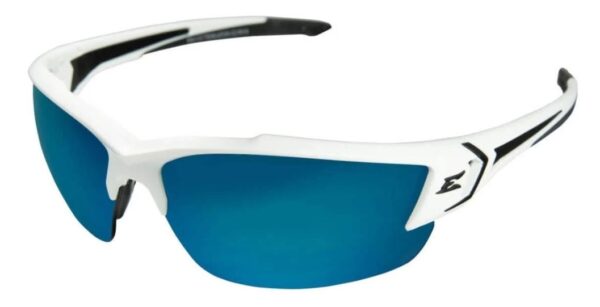 EDGE TSDKAP248-G2 Khor G2 - White Frame / Polarized Aqua Precision Blue Mirror